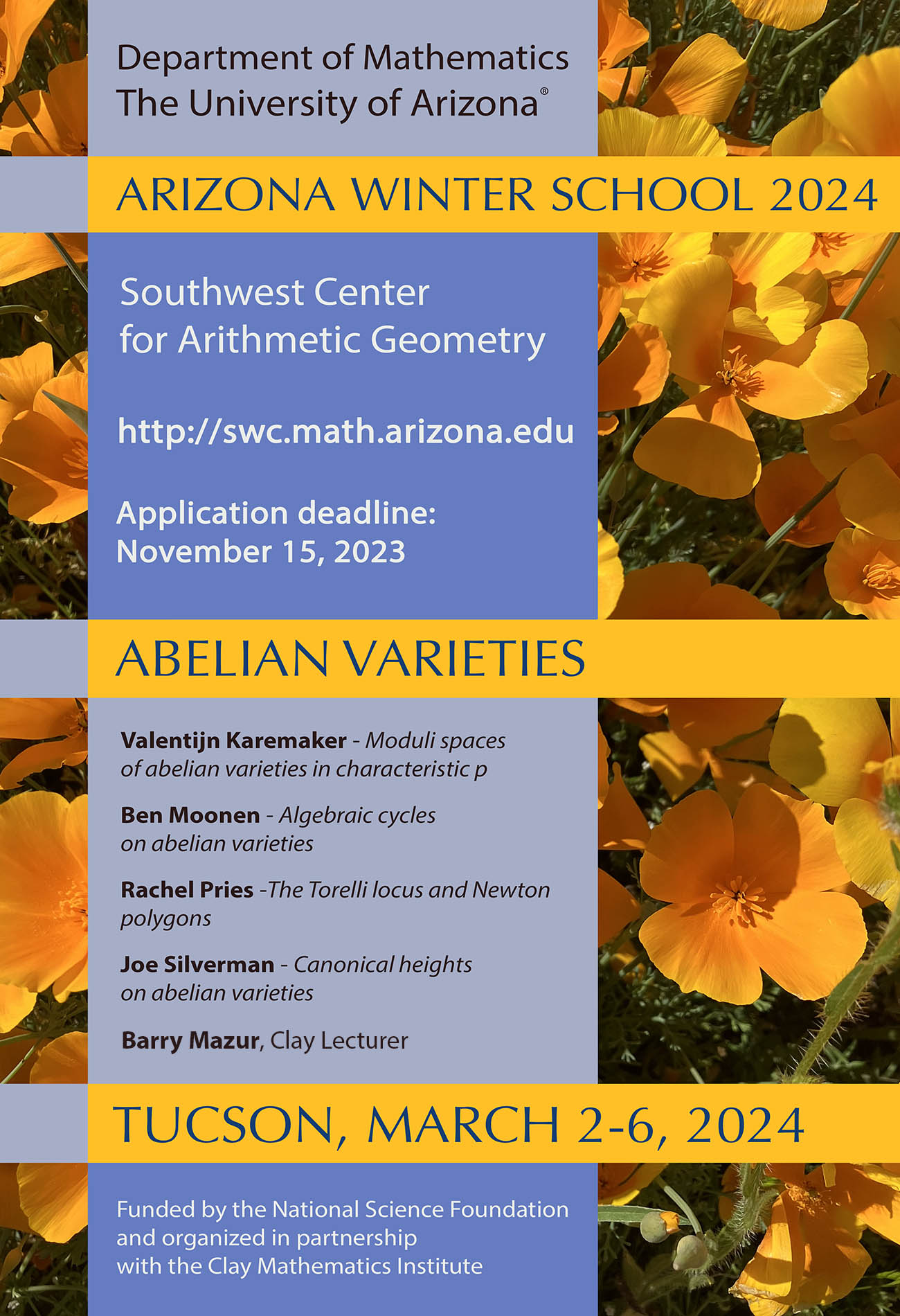 Southwest Center for Arithmetic Geometry